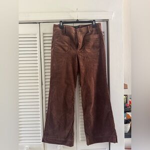 J Crew brown corduroy pants